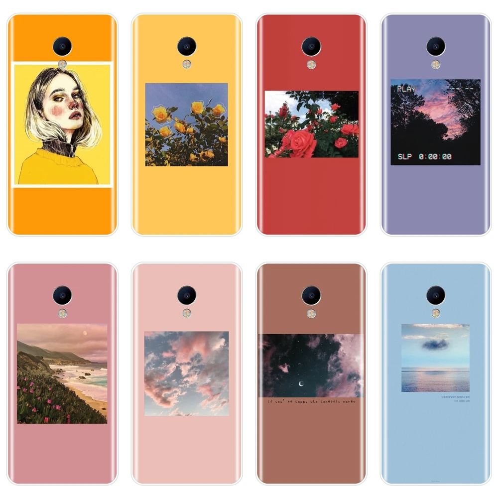 

Phone Case For Meizu M2 M3 M3S M5 M5C M5S M6 M6S M6T Yellow Flower Girl Silicone Soft Back Cover For Meizu M2 M3 M5 M6 Note Case