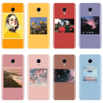 Перейти на Алиэкспресс и купить Чехол для телефона Meizu M2 M3 M3S M5 M5C M5S M6 M6S M6T желтый цветок девушка силиконовый мягкий чехол для Meizu M2 M3 M5 M6 Note Case