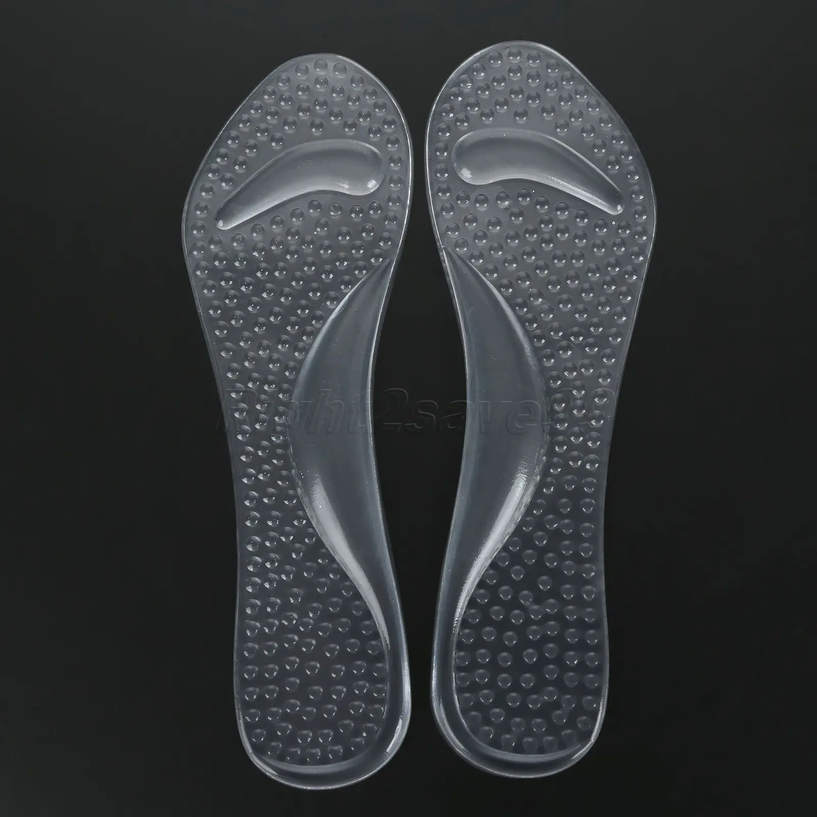 2017 New Arrive 1 Pair Clear Silicone Shoes Non Slip Sandals High Heel Arch Cushion Support