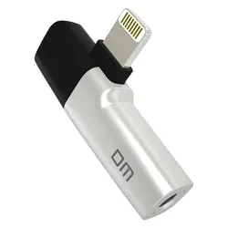DM двойной AD018 адаптер Аудио зарядки сплиттер кабель для iPhone XS MAX XR наушники конвертер для iOS 12 адаптер