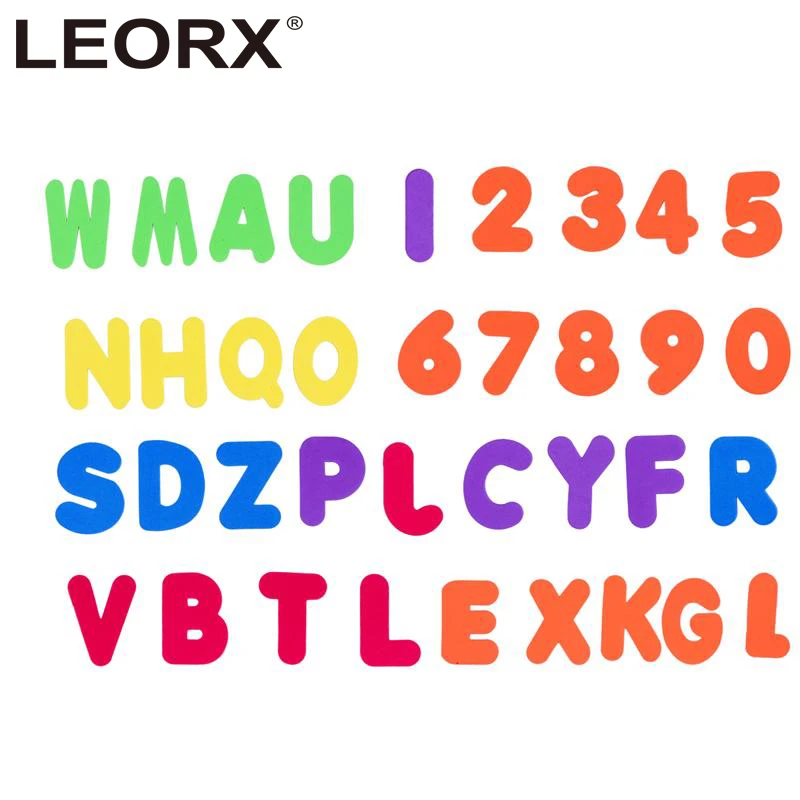 Buy 36 Pcs Set Foam Bath Alphabet Letters and Numbers