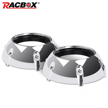 

Projector Lens Mask 3.0 inch Easy Install Projector Lens shroud for Q5 Hella 5 Bi-xenon hid Len LHD RHD Headlight Car Styling