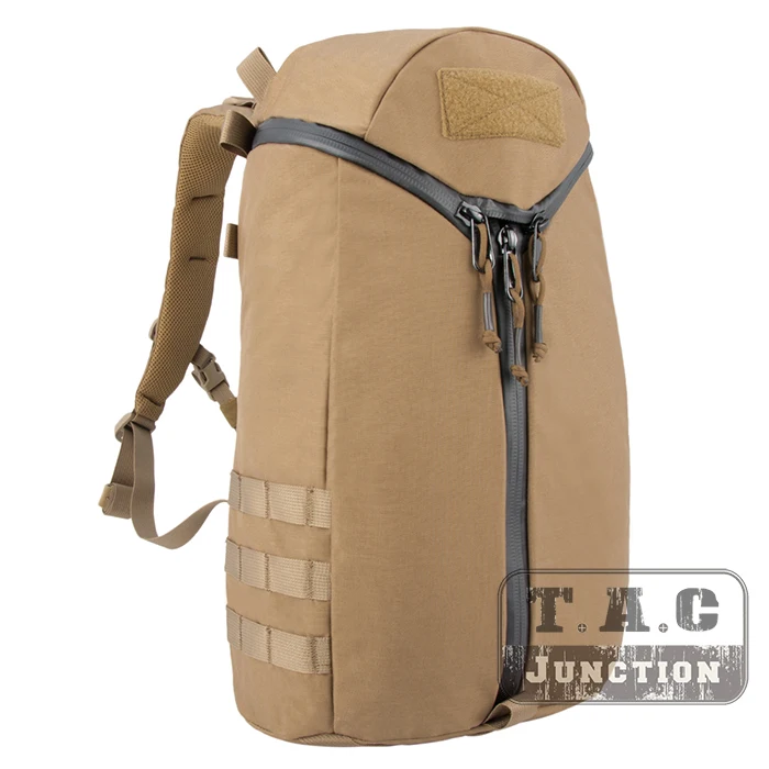 

Emerson Tactical MOLLE Assault Pack Coyote Brown Utility Accessory Backbag Zipper Backpack EDC Shoulder Bag w/ Hook & Loop