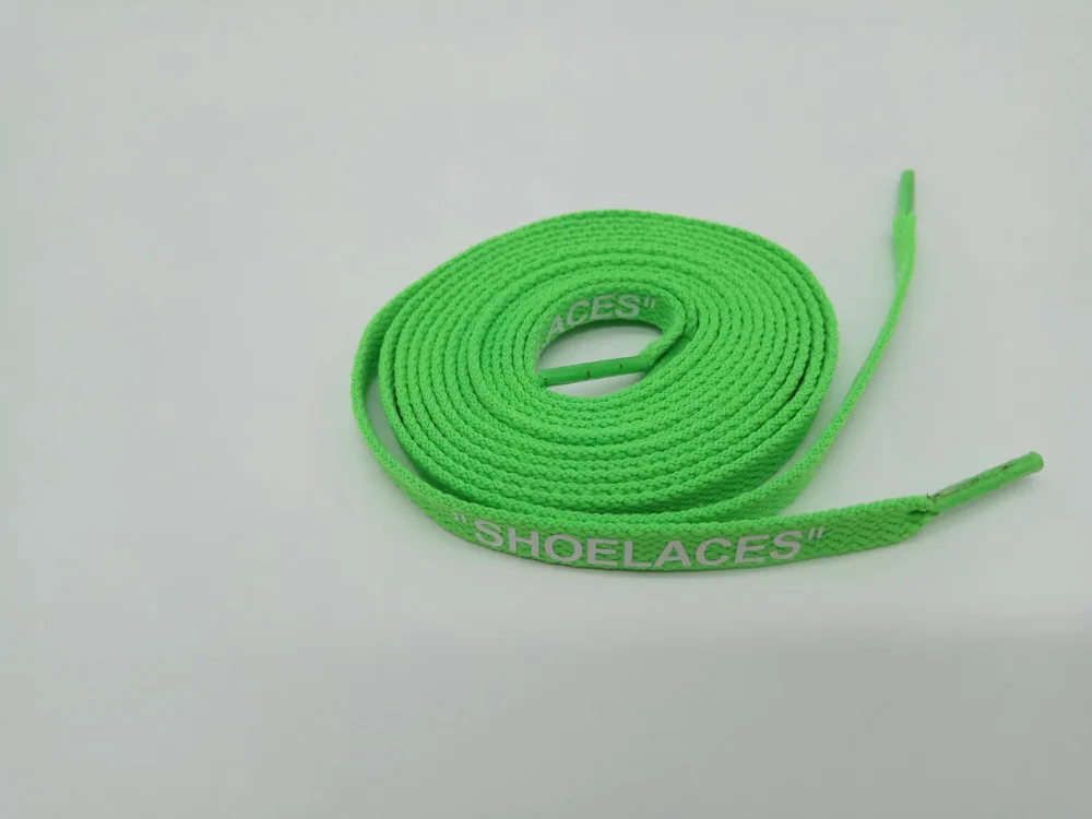 Vierodis черный белый оранжевый зеленый OW печать "шнурки" шнурки с застежкой-молнией белый