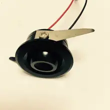 1 шт./лот черный мини светодиодная лампа свет шкаф лампа 1 Вт высокой мощности Мощность Led белое свечение, теплое белое свечение, AC230v Освещение в помещении