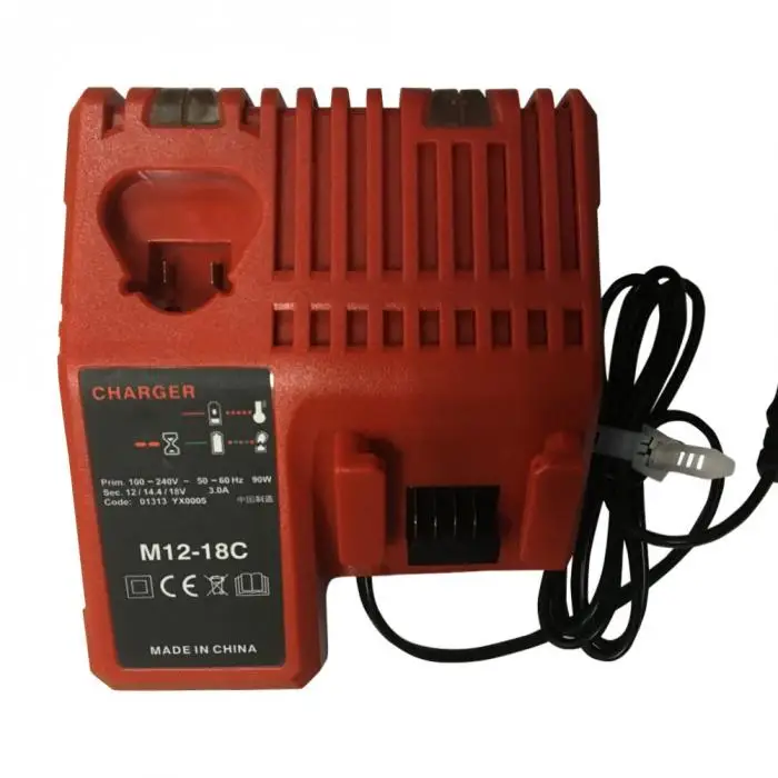 110-240v li-ion carregador de bateria para milwaukee
