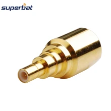 Superbat 5 шт. SMB-FME адаптер SMB гнездо для FME прямой штекер коаксиальный РЧ-разъем