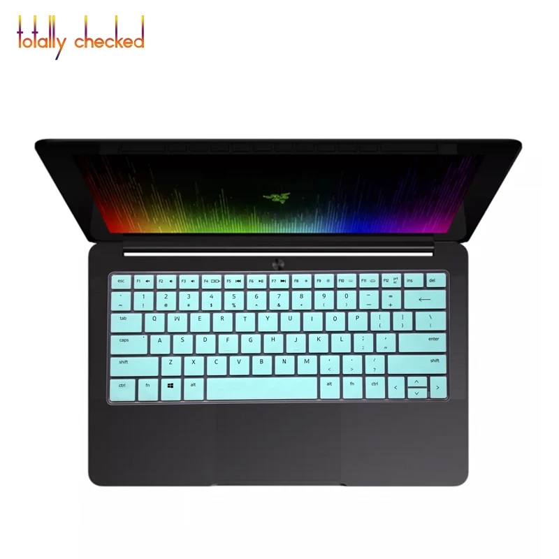 Силиконовая клавиатура для ноутбука Обложка протектор для razer Blade Stealth ультрабук с сенсорным экраном RZ09 13,3 ''13 дюймов