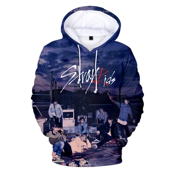 

Stray Kids 3D Printed Hoodies Women/Men Kpop Fashion Long Sleeve Hooded Sweatshirts 2019 Hot Sale Casual Streetwear Hoodies