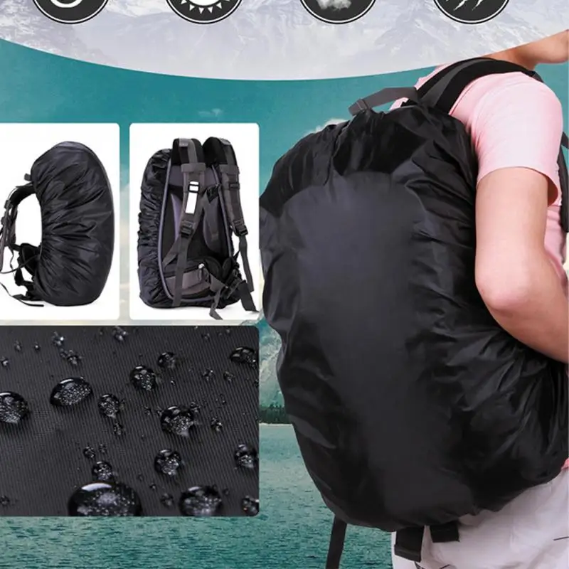 Водонепроницаемый непромокаемый рюкзак дождевик пылезащитный чехол сумка
