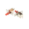 Interrupteur à bouton-poussoir de verrouillage PCB à Angle droit PS-22F03, avec trou fixe, Double pôle à 6 broches, verrouillage automatique, 10 pièces ► Photo 2/3