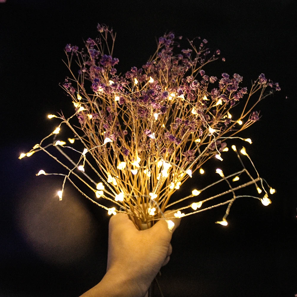 Christmas Wedding DIY lights Waterproof LED 60cm String Fireworks light Decor. Romantic Remote Lamp For Holiday,AA Battery Power Christmas Wedding DIY lights Waterproof LED 60cm String Fireworks light Decor. Romantic Remote Lamp For Holiday,AA Battery Power