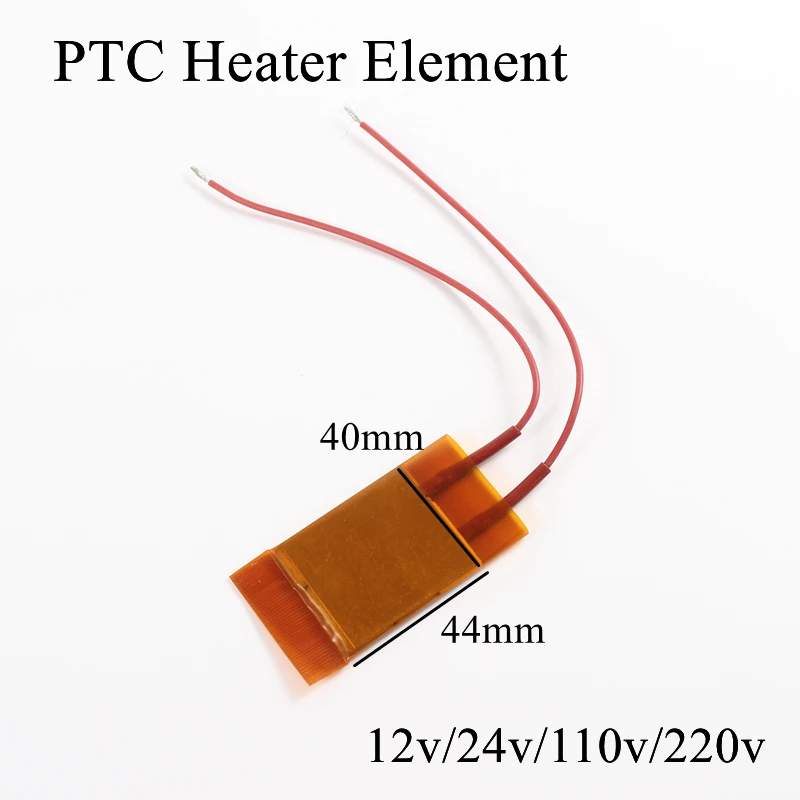 1 шт. 44x40 мм 110 в 230 градусов Цельсия PTC нагревательный элемент постоянный термостат изолированный термистор керамическая нагревательная пластина чип