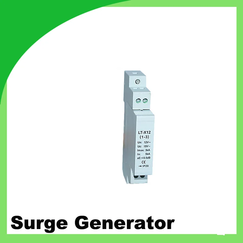 

Lt-X12 (1-3) Control Signal Lightning Protection Device DIN Rail Style Surge Protector