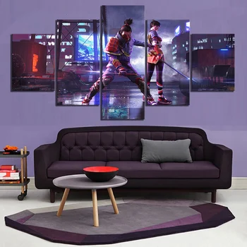 

Garena Free Fire Game Poster Artwork Paintings 5 Piece Free Fire Battlegrounds Video Games Poster Wall Art Paintings Free Fire