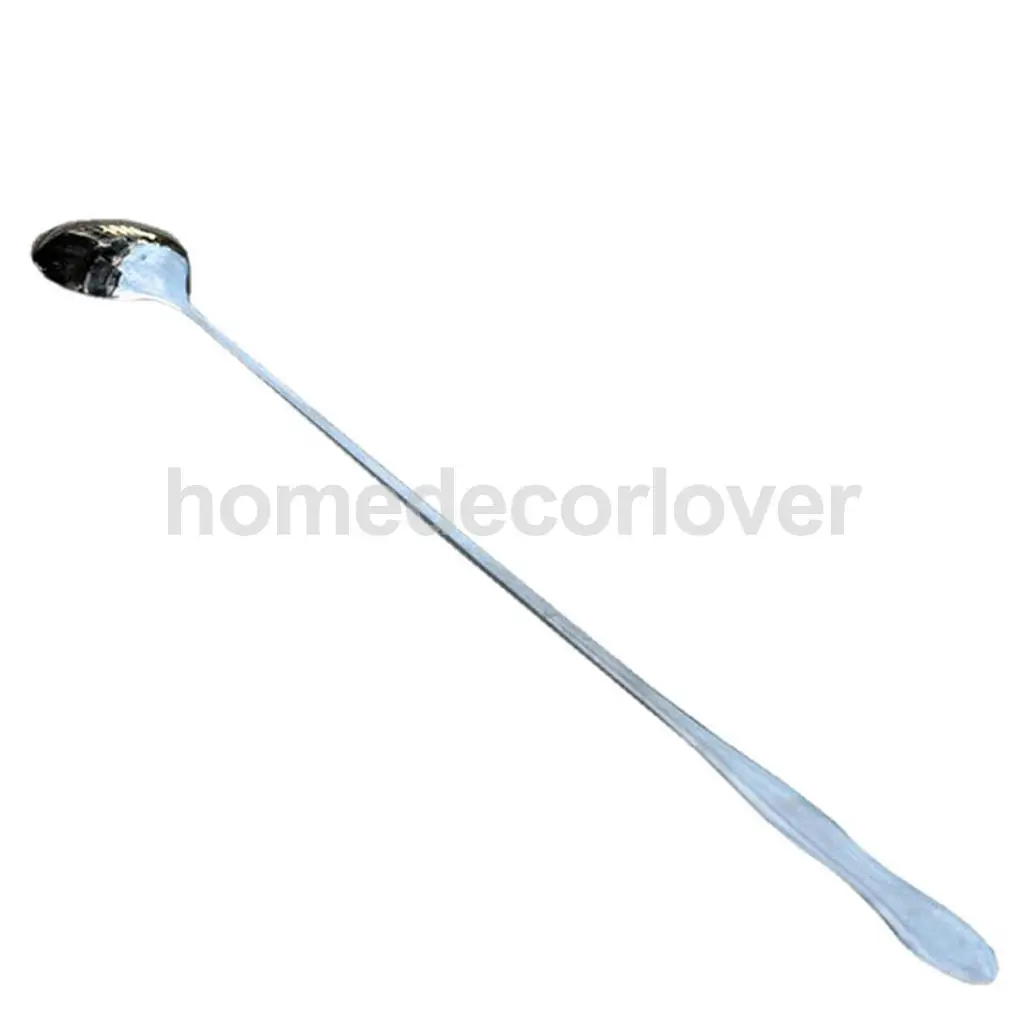 Shaker Mixing Stir Bar Cocktail Spoon Stainless Steel Long Handle- 2 Patterns