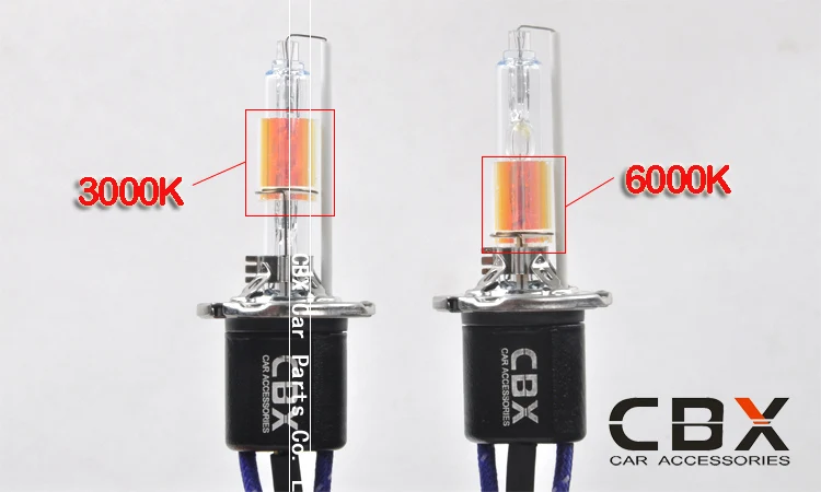 35W changable color hid xenon lamp 6