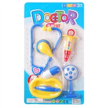 1 комплект/6 шт. Be a doctor toys Science Popularization стетоскоп шприц игрушечный театр игрушки Детские DIY моделирование стетоскопы