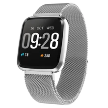Y7 Smartwatch IP67 Водонепроницаемый Носимых устройств Bluetooth часы с шагомером пульсометром со Цвет Дисплей умные часы для Android/IOS