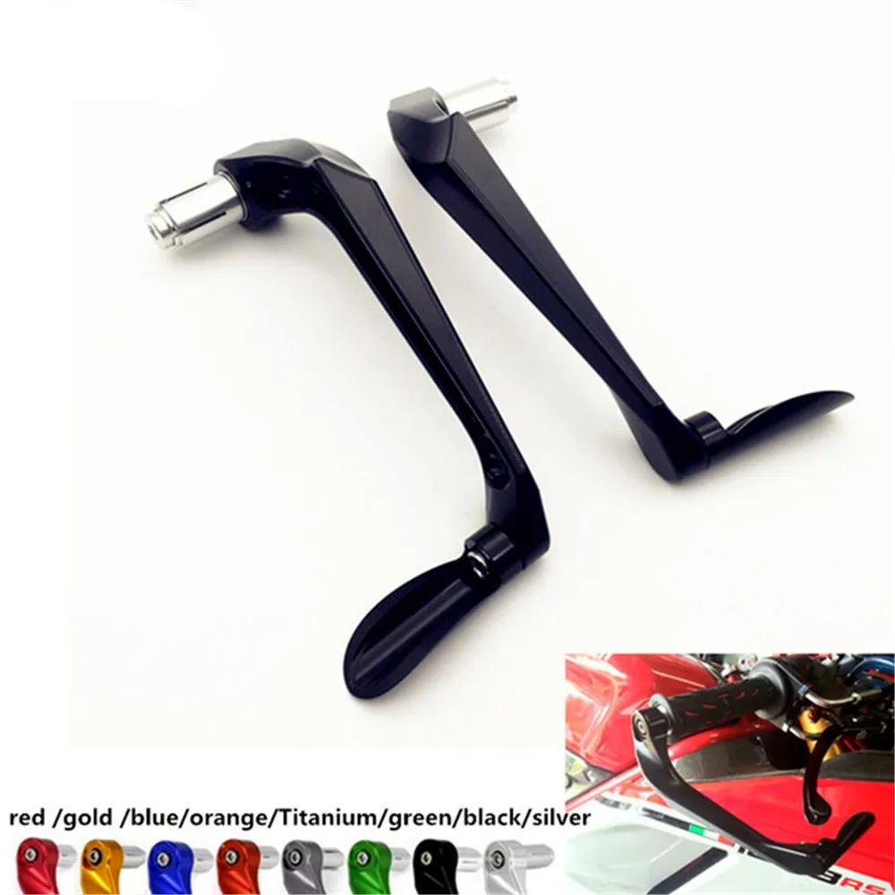 

7/8" 22mmCNC Motorcycle Protector Universal Handlebar Brake Clutch For Kawasaki Ninja 250 300 EX250 EX300 Z250 Z300 Z800