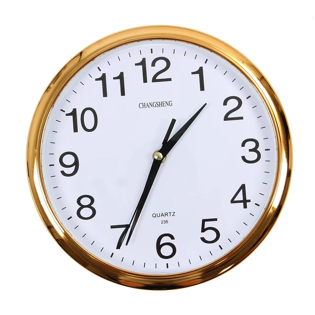 Large Vintage Round Modern Home Bedroom Retro Time Kitchen Wall Large Vintage Round Modern Home Bedroom Retro Time Kitchen Wall Clock Quartz Gold