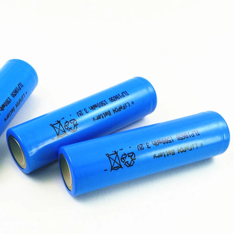 

4pcs 3.2v Lifepo4 18650 rechargeable lithium ion battery cell 1500MAH for electric bike ebike pack power tools and solar light