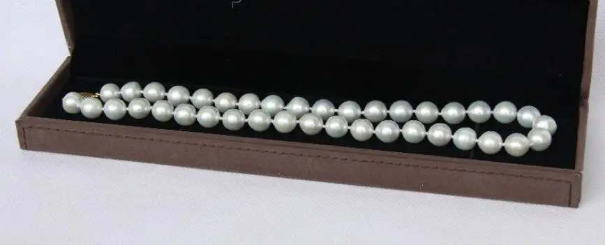 

Hot sale >>>>>SUPER LUSTER BAROQUE 11MM WHITE SOUTH SEA PEARL NECKLACE 14KGP j9531