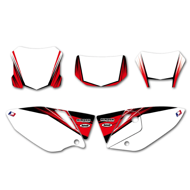 Наклейка графическая для мотоцикла Honda CRF450X CRF 450X 450X4 Stroke 2004 2018 2017 2016 2015 2014 2013 2012