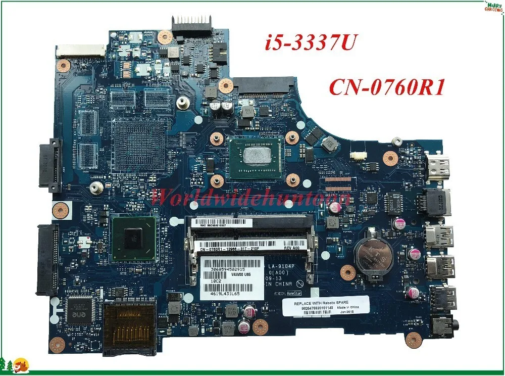 Высокое Качество MB 760R1 0760R1 CN для Dell 3521 5521 материнская плата ноутбука VAW00 LA 9104P HM76 SR0XL