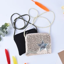 Children's Star Wallet Money Holder Kids Gift Girls Small Sequins Coin Purse Change Wallet Kids Bag Coin Pouch Hot Sale HOT! 1Pc