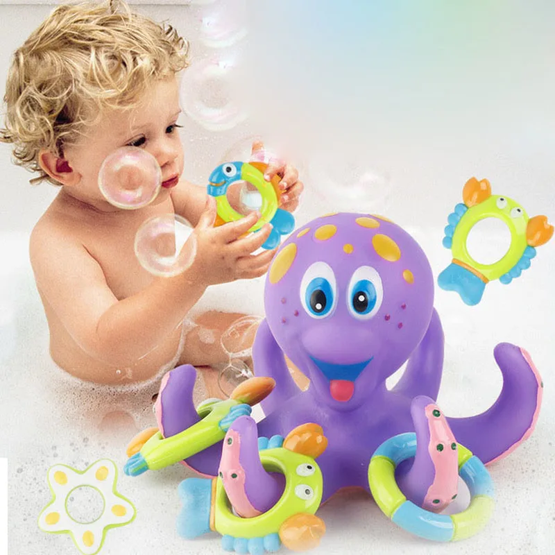 

A Set of Children's Bath Toys Set Baby Toys Pinch Call Small Yellow Duck Children's Bath Toys Water Toys for Children