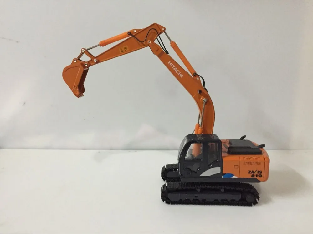 Rare Diecast Toy Model Gift 1:40 Hitachi ZAXIS 210-5 Hydraulic Excavator Engineering Machinery Toy for Collection,Decoration