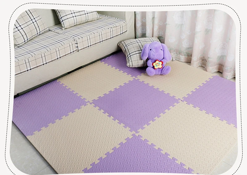 Bébé Rampant Soft Puzzle Tapis Doux en Mousse EVA Kids Play Carpet Floor Home 30X30cm