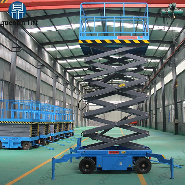 10 м руководство потянув scissor lift для антенны работы на платформе| |