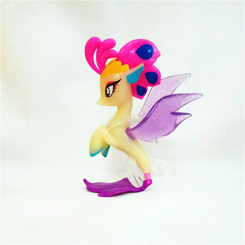 2018 9 см Лидер продаж Новый игрушечная лошадь принцесса Skystar queen Novo Celestia пони рыбы