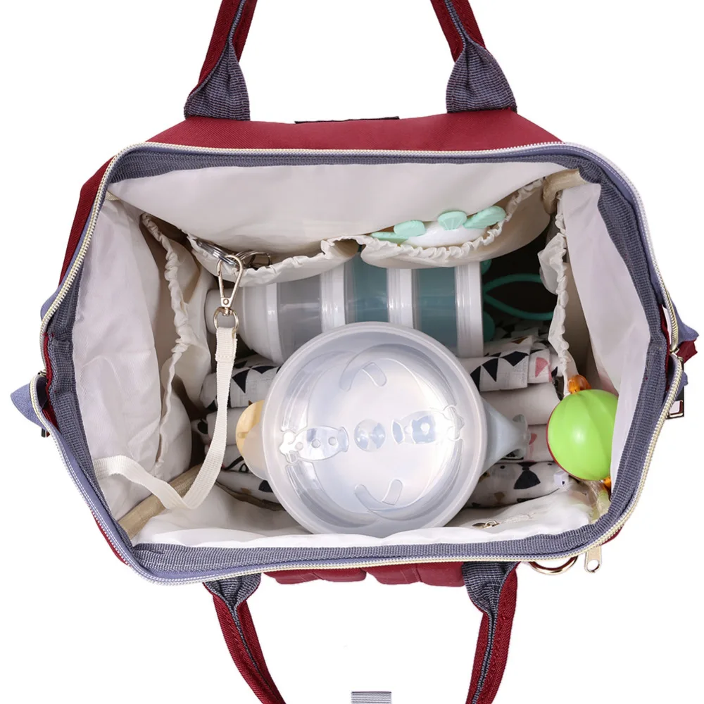 LEQUEEN Mommy многофункциональные сумки для подгузников большой емкости Детские сумки для мам для путешествий на открытом воздухе водонепроницаемый рюкзак для ухода за ребенком сумка для пеленки для ухода
