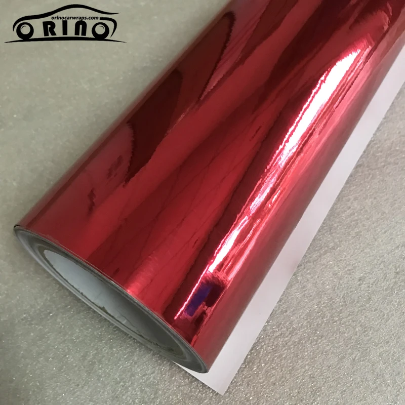 Red Chrome Vinyl Film Sticker-1