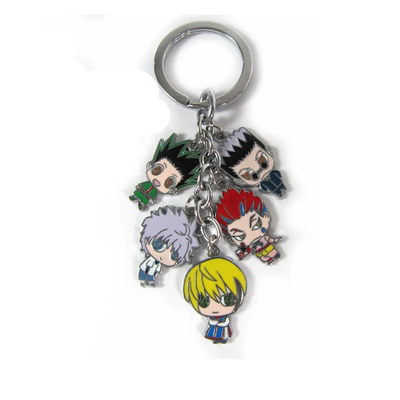 

IVYYE HUNTERXHUNTER Anime Metal Key Chains Cartoon Keyring Car Keychain Pendant Toys Keyholder Unisex Gifts NEW