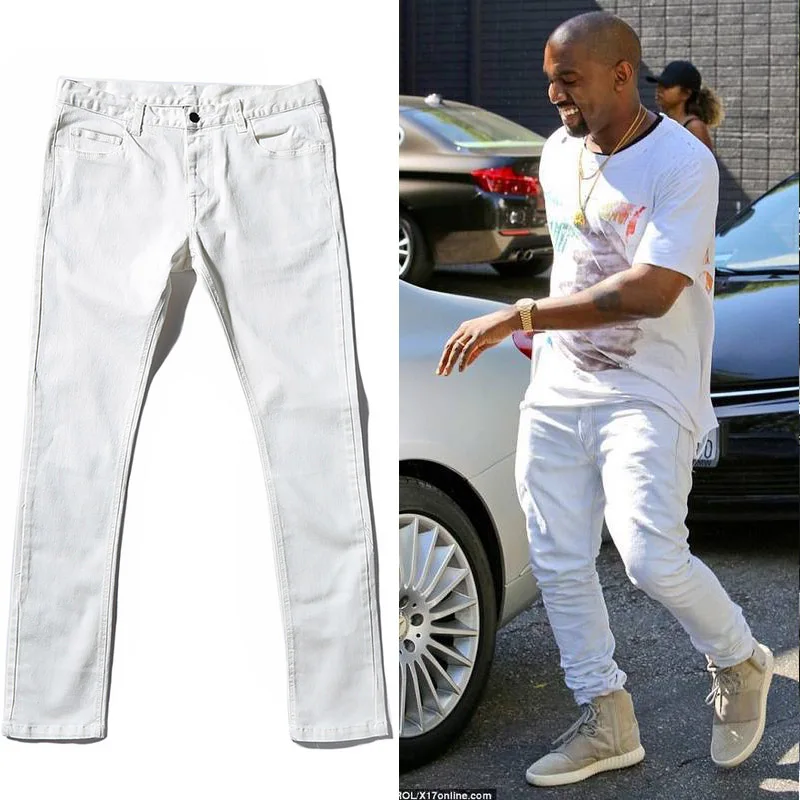 Absolutely High Quality Kanye West 1 1 Design Fear Of God Jeans Rockstar Biker Justin Bieber