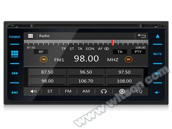 Sale 6.95" Special Car DVD for Toyota Corolla 2000-2006 & Toyota Hilux 2001-2011 with Tire Pressure Monitoring System Support 1