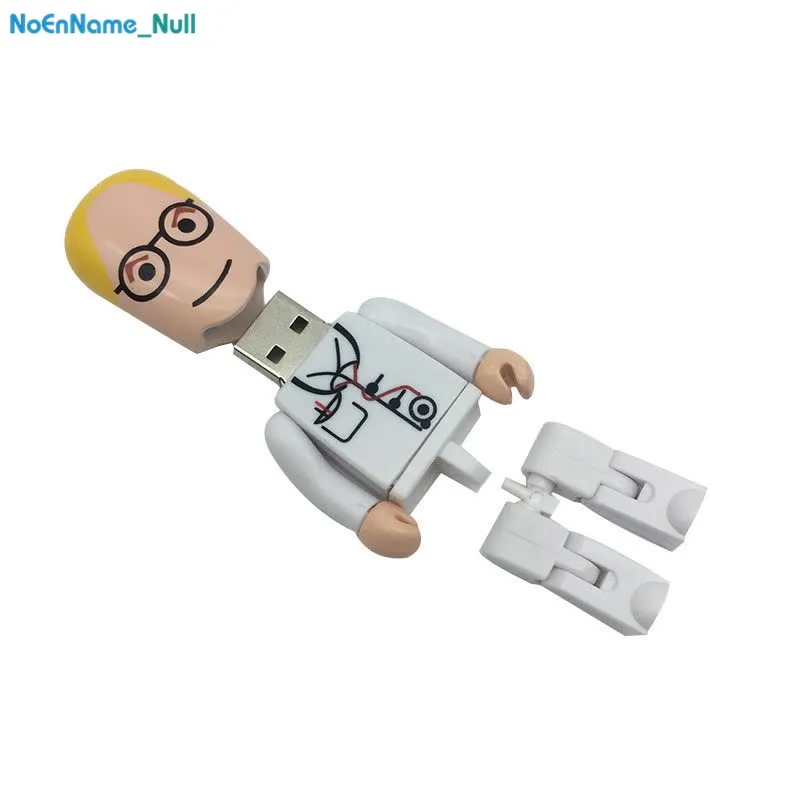 Cartoon Robot Medical usb Flash Drive Doctor USB memory 2.0 4GB 8GB pendrive 16GB pen drive 32GB 64GB 128gb Nurse Free Shipping