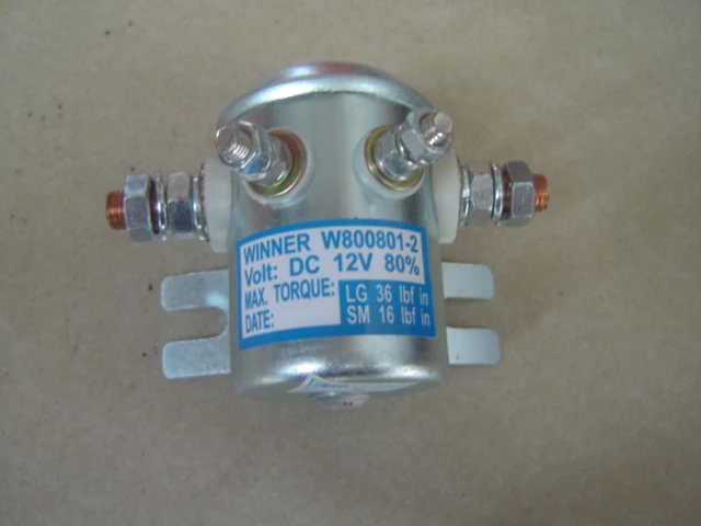

Winner W800801 12V DC Contactor Pump Contactor Lift Contactor Tail Lift Contactor For Electric Golf Cart Pallet Truck Tail Lift