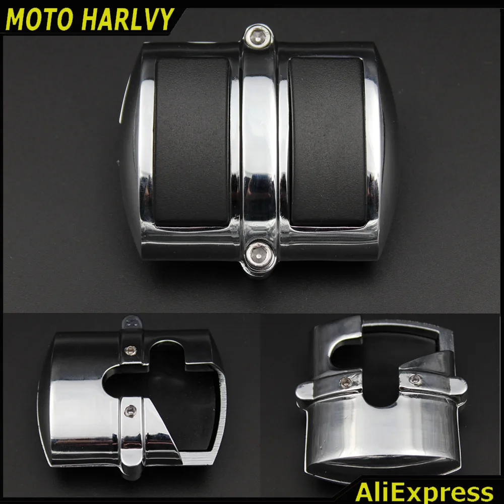 High quality CHROME BRAKE PEDAL PAD COVER For Honda Rebel 250 Shadow