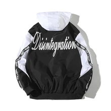 Хит, уличная весенняя одежда, с принтом, с капюшоном, в стиле хип-хоп, спортивная куртка в стиле пэчворк, для мужчин и женщин, для влюбленных, бейсбольная куртка, трикотажные изделия