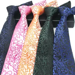Для мужчин, с узором "огурцы" широкий галстук 8 см вечерние свадебные Бизнес галстук YFTIE0346