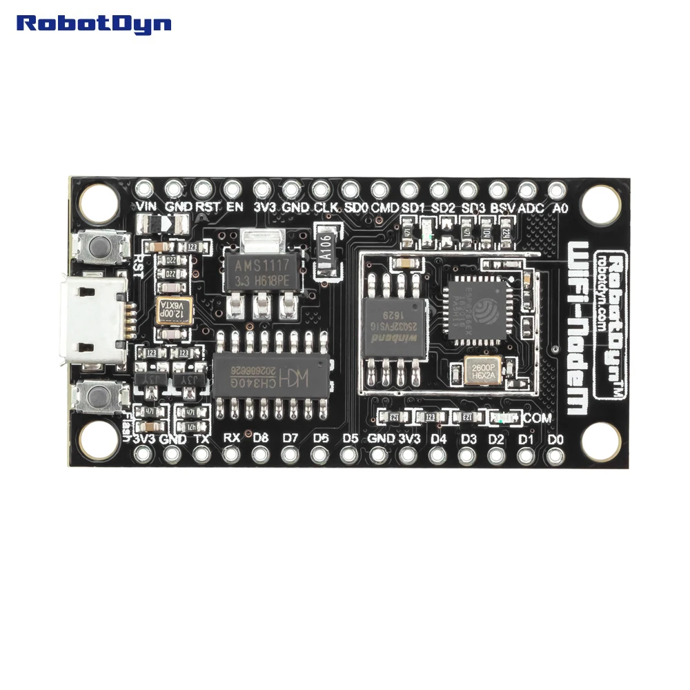 NodeMCU V3 Lua WIFI модуль интеграции ESP8266 + дополнительная память 32M flash USB serial CH340G|module