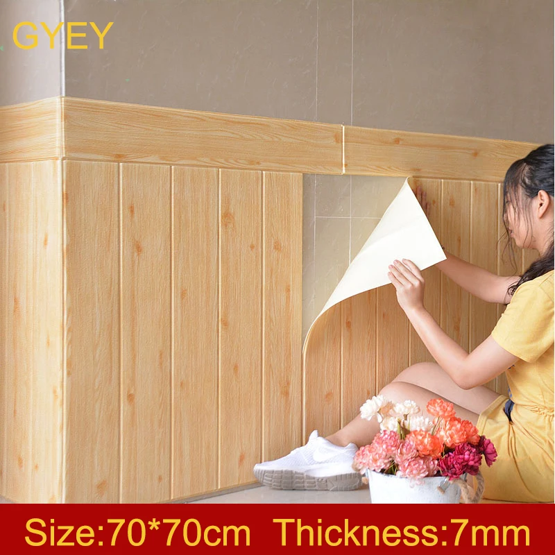 

3D Stereo Wall Stickers Cartoon Bedroom Room Kindergarten Anti-collision Wall Stickers Children's Room Self-adhesive Wallpaper