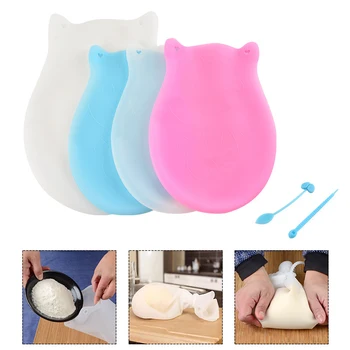 

Pastry Kneading Dough Bag Silicone Non-Stick Pastry Blenders Dough Processing Preservation Bag Flour-Mixing Bag Bakeware