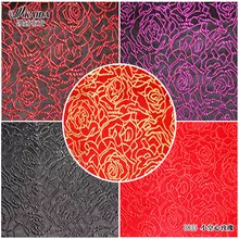 Каида шелковой парчи жаккардовые Пользовательские Шелковый Одеяло красивый cheongsam Tangzhuang ткани небольшой rose