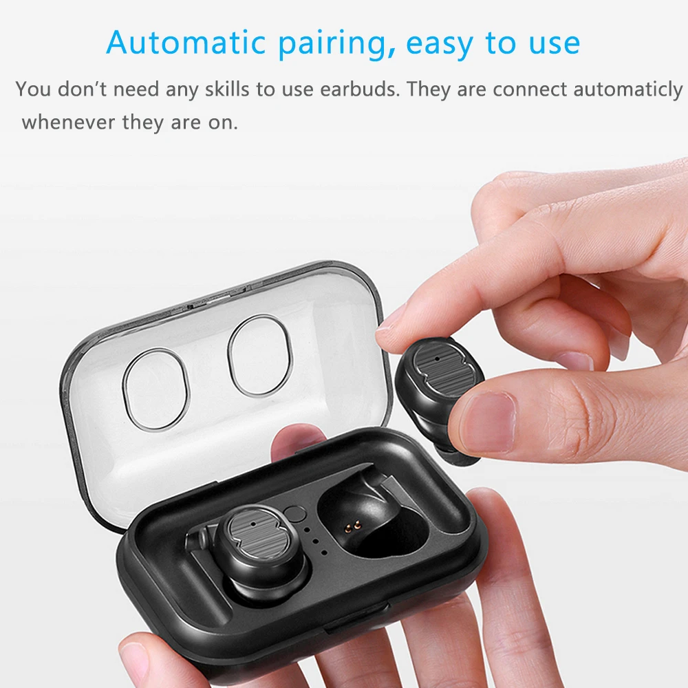 Fones de Ouvido sem Fio Fone de Ouvido Fone de Ouvido para o Telefone Szilbz Verdadeiro Bluetooth Baixo Bluetooth5.0 Estéreo 3d para o Telefone Móvel Tws-8 5 High Quality Eletrônicos